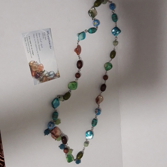 Women's Long Necklace 30" - Picture 2 of 3